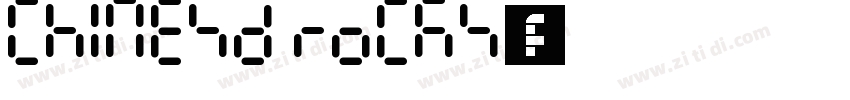 CHINESD ROCKS字体谁有字体转换